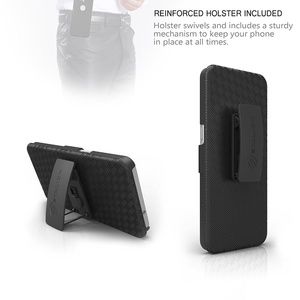 Nexus 6P 2 Piece Case w/ 180° Holster Kickstand